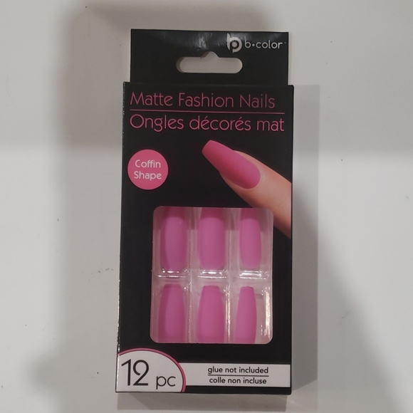 B Color Matte Fashion Nails 12 pc - Picture 2 of 2